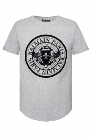 Velvet logo t-shirt, zdjęcie 1 Velvet logo t-shirt od Balmain